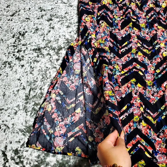 Xhilaration Strapless Floral Maxi Dress - Picture 3 of 5